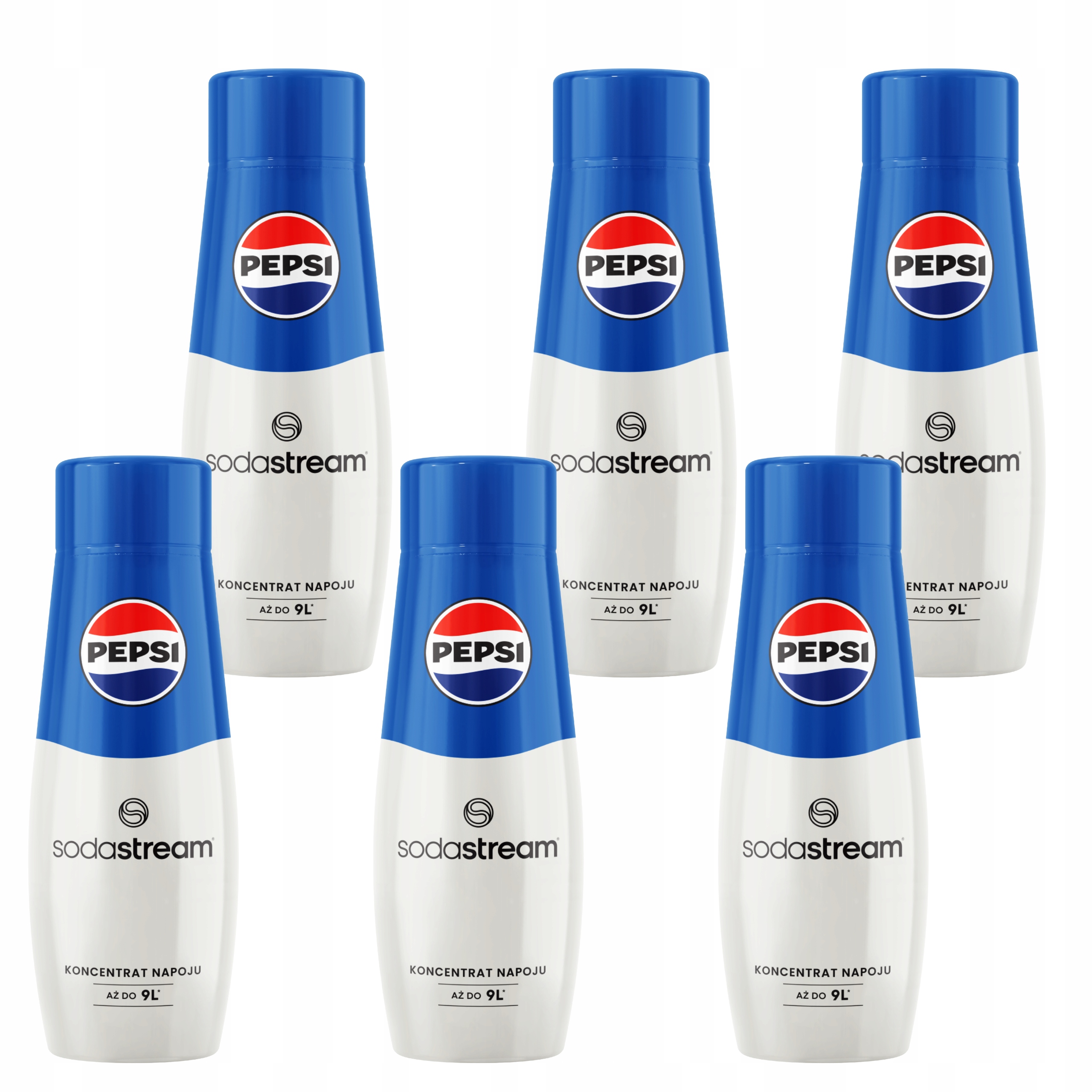 Levně 6 x Sodastream Pepsi 440 ml sirup do saturátoru Koncentrát pro domácí kolu