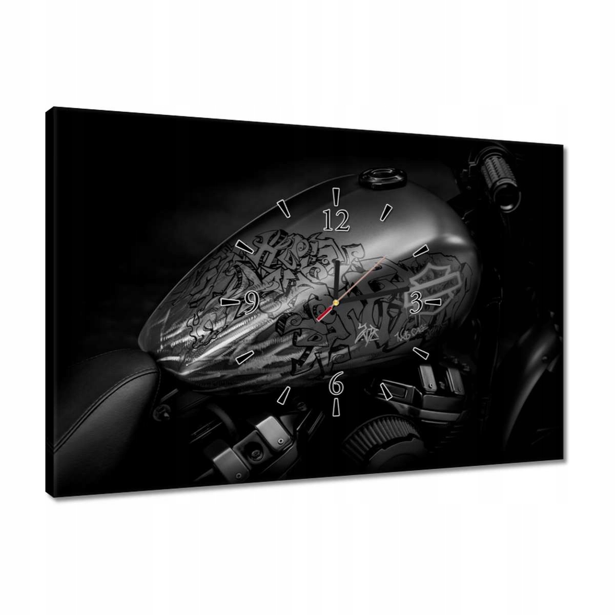 Hodiny 60x40 Harley Davidson Motocykl