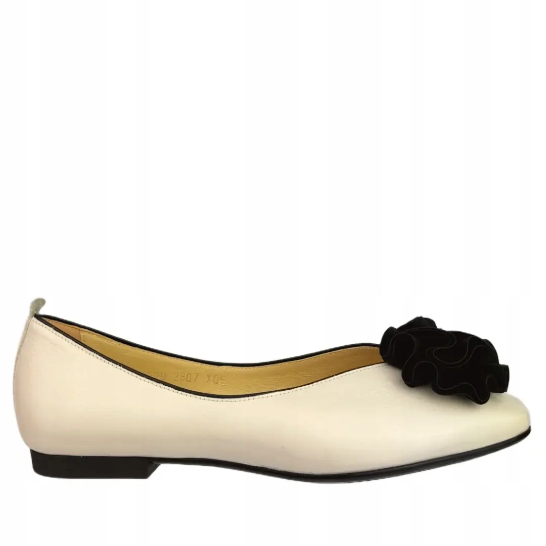 Dámské baleríny Higo 2807 Ecr 299/CZ 38, Ecri