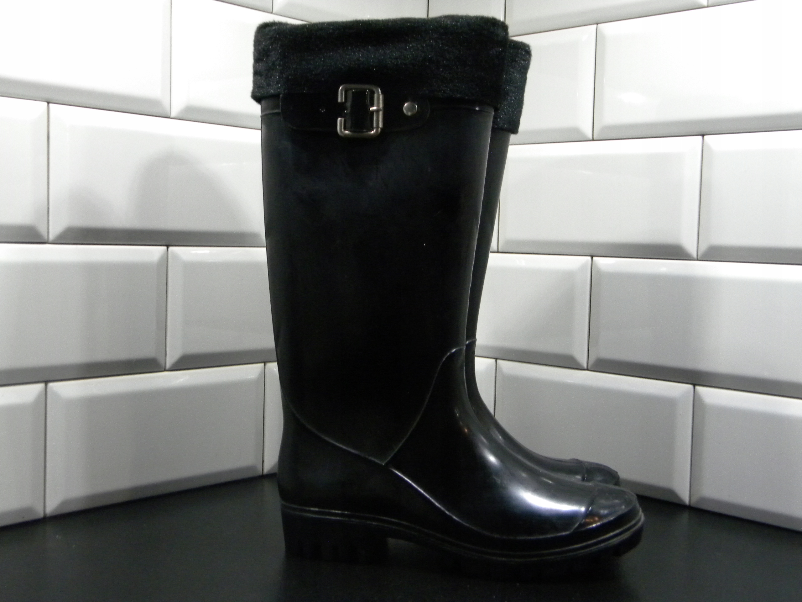 KALOSZE damskie 36 ocieplacz Rozmiar 36