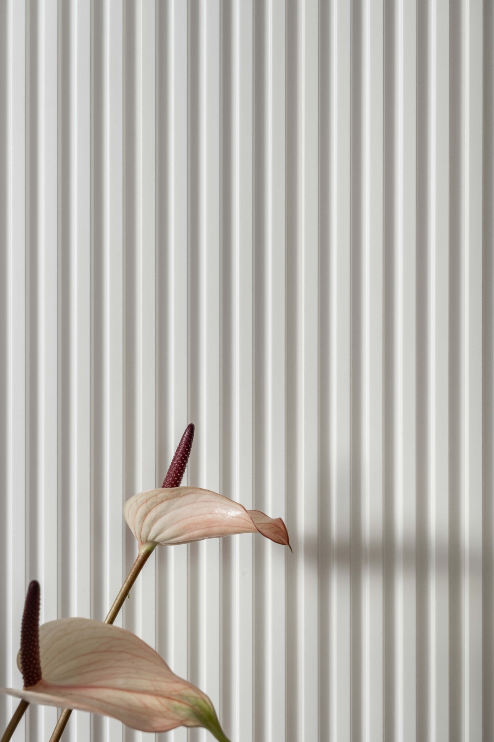 Panele ścienne LAMELE dekoracyjne Biały L0101 Grubość 12 mm