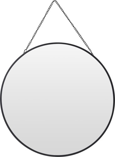 LUSTRO OKRĄGŁE NA ŁAŃCUSZKU 29 CM