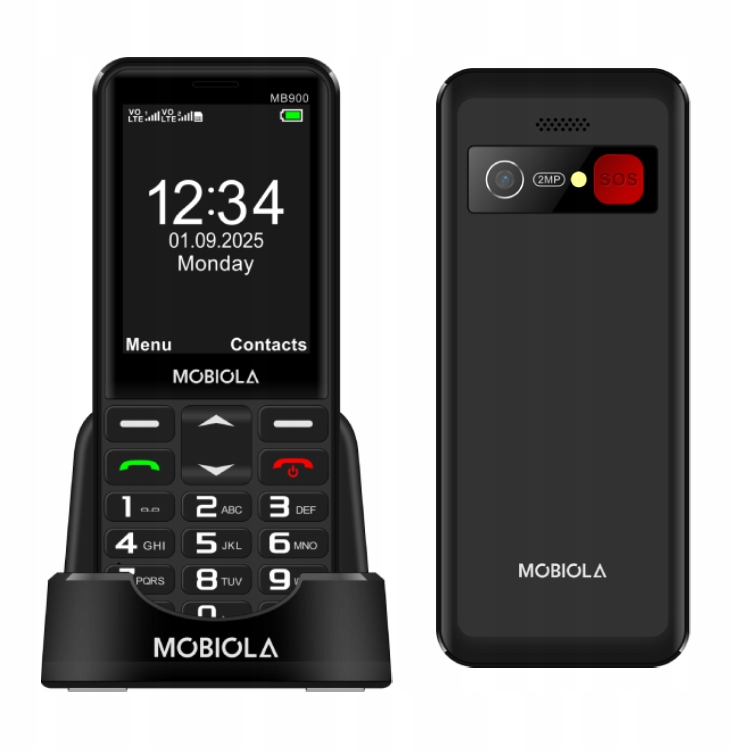 Mobilní telefon Mobiola MB900 48 Mb 128 Mb 4G (lte) černý
