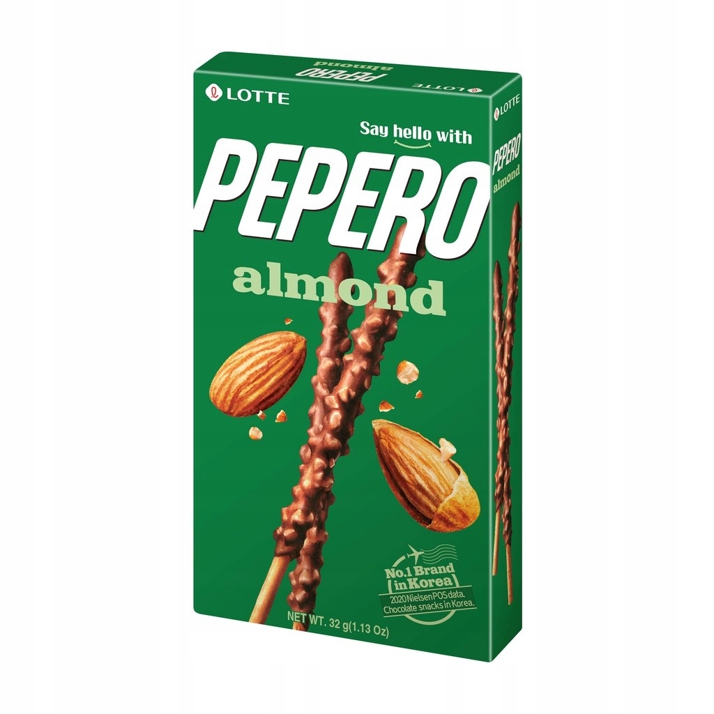 

Paluszki Pepero Pocky z czekoladą i z migdałami 32