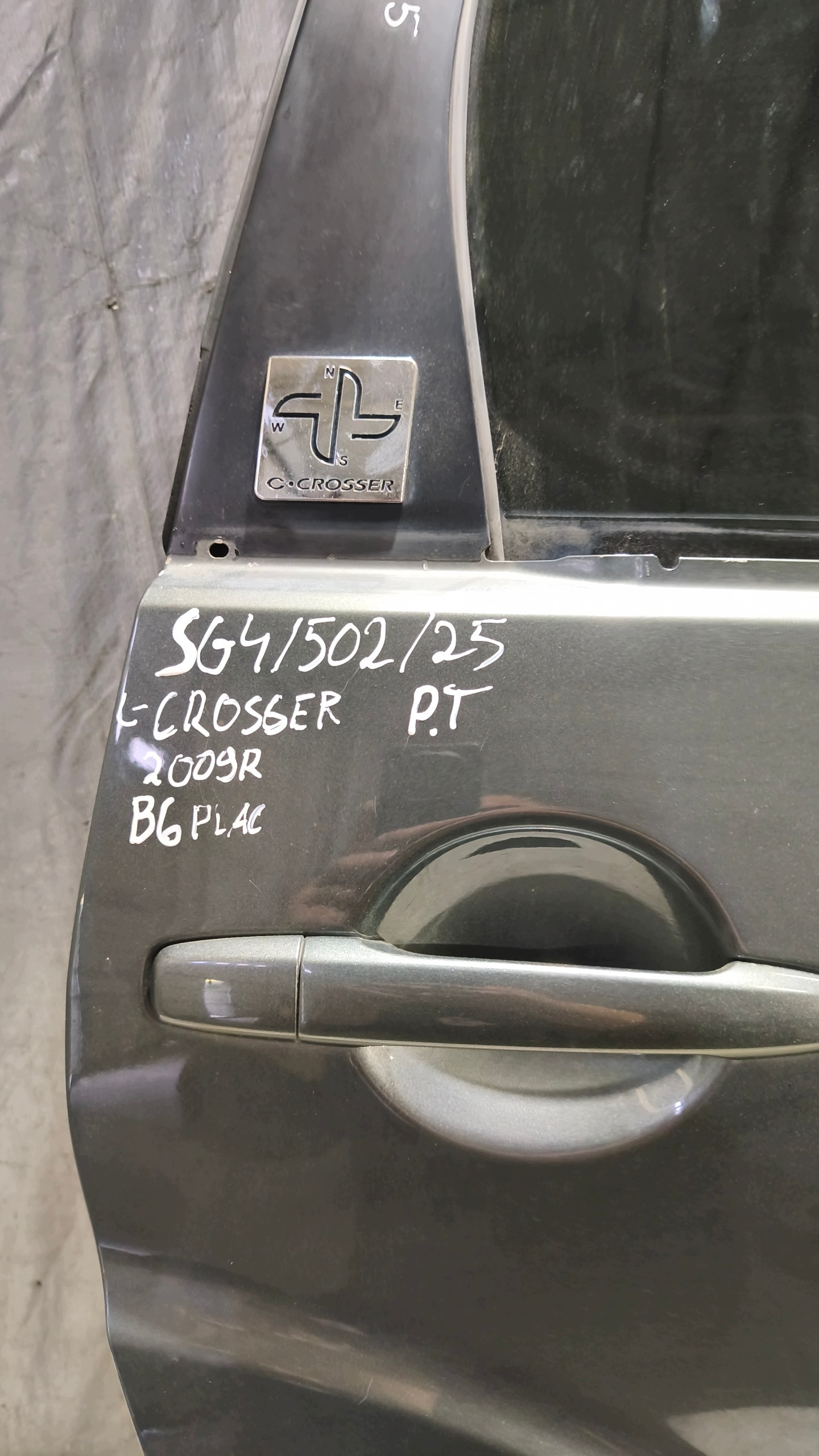 Tür rechts heck CITROEN C-CROSSER K:KTT