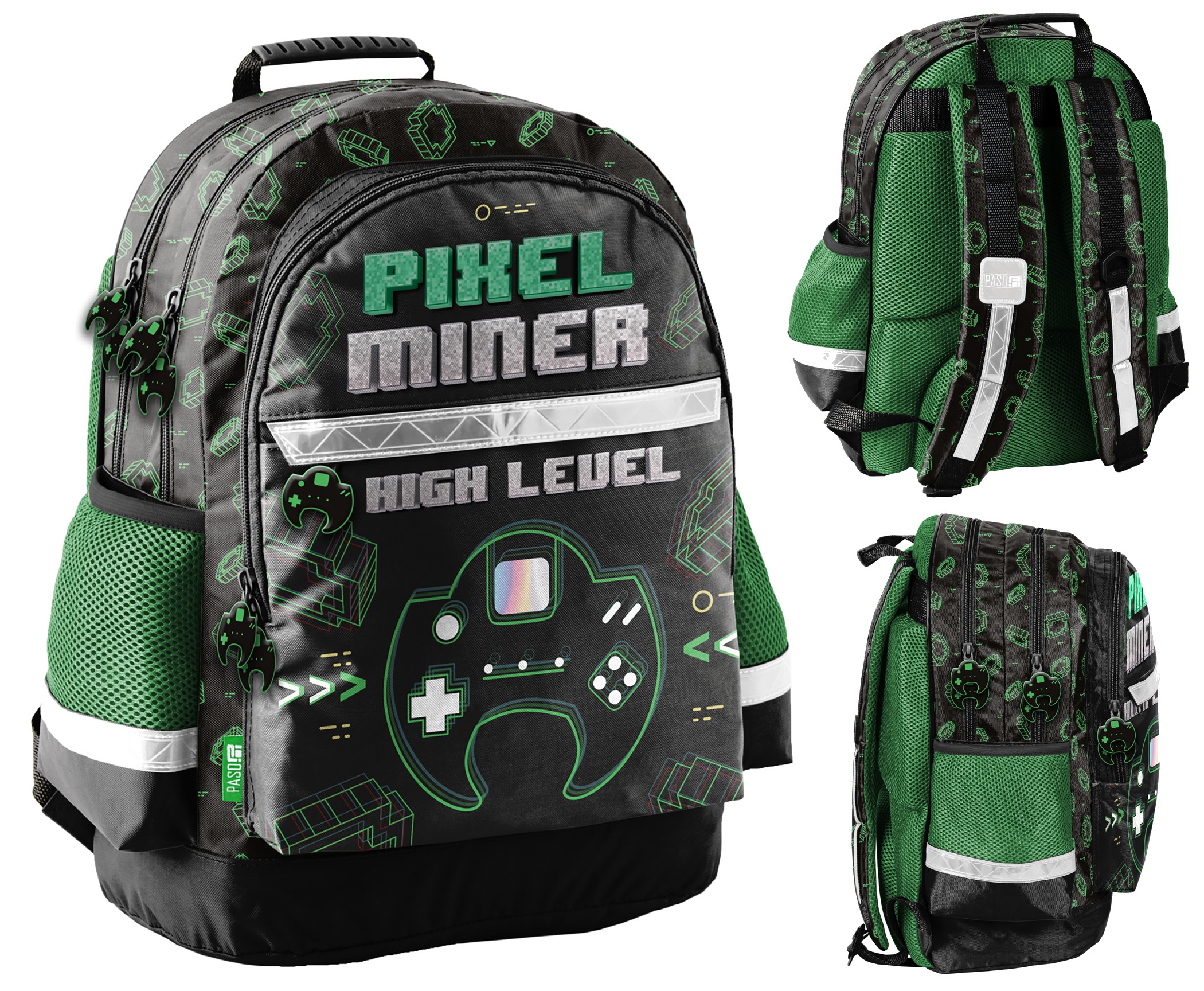 

Plecak szkolny dla chłopca High Level 1-3 klasa