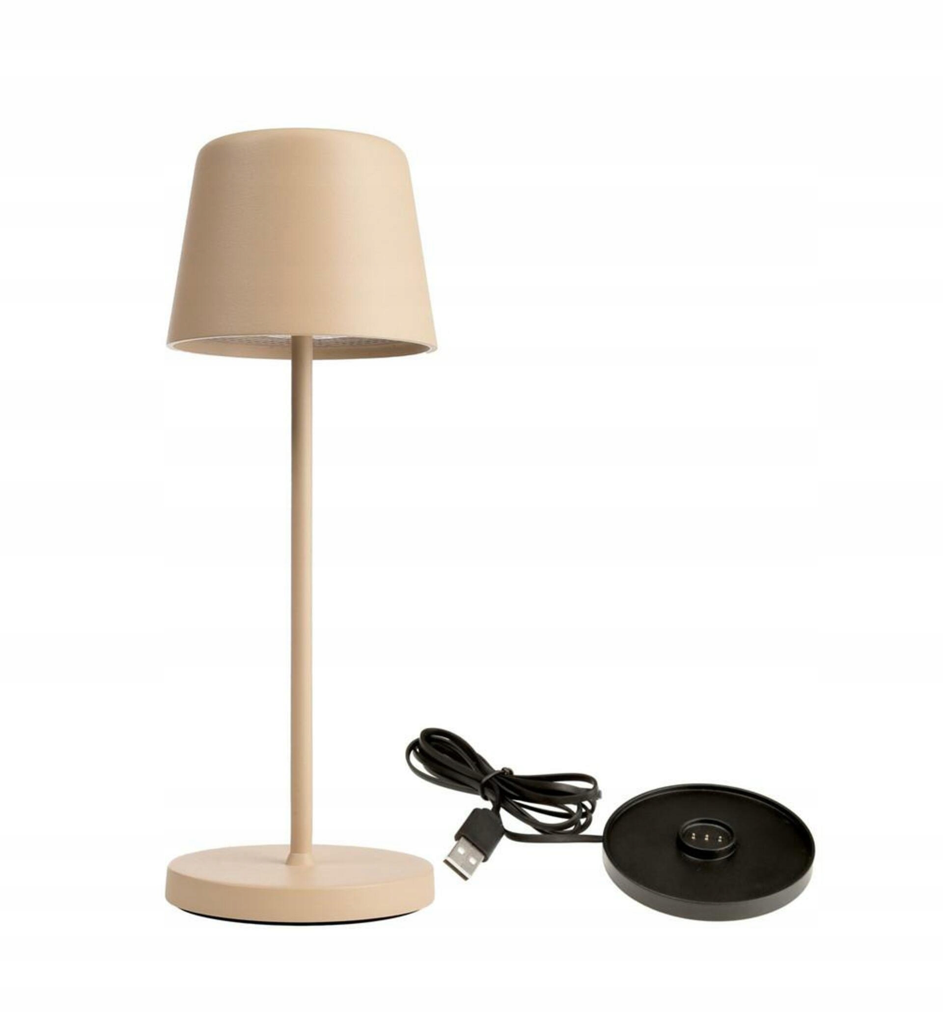 Light Impressions Deko-Light nabíjacie svietidlo sada Canis Mini béžová n