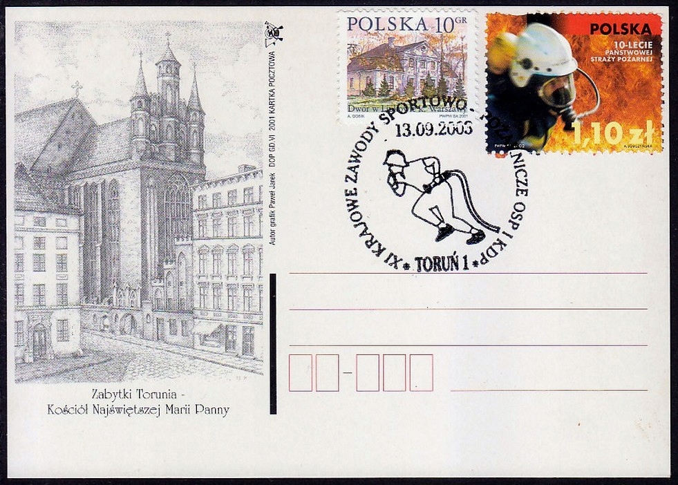 Polska 2003 KP # Straż Pożarna Toruń 59