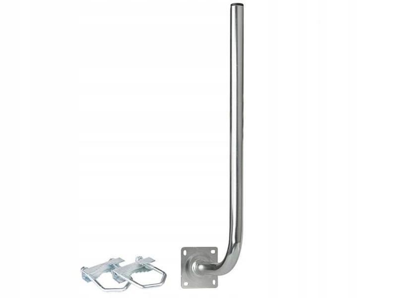 Uchwyt balkonowy 250x750mm z cybantami M8 stal