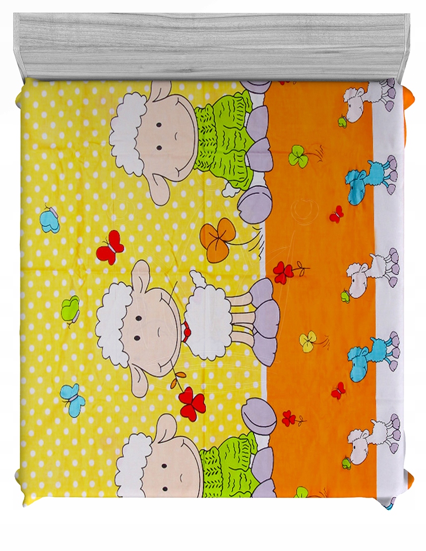 

Prześcieradło 120x155 cm bez gumki 100% Bawełna