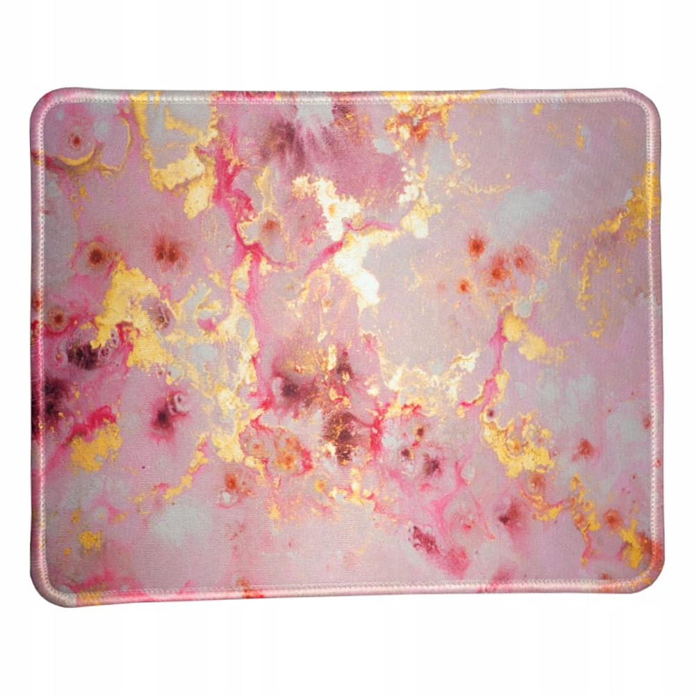 

Podkładka pod mysz marmur 26x21 cm róż