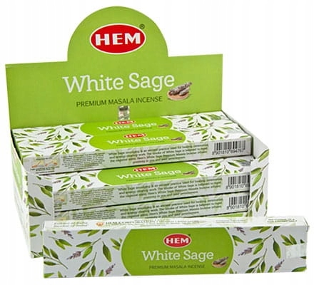 Kadzidełka Biała Szałwia White Sage HEM 15g