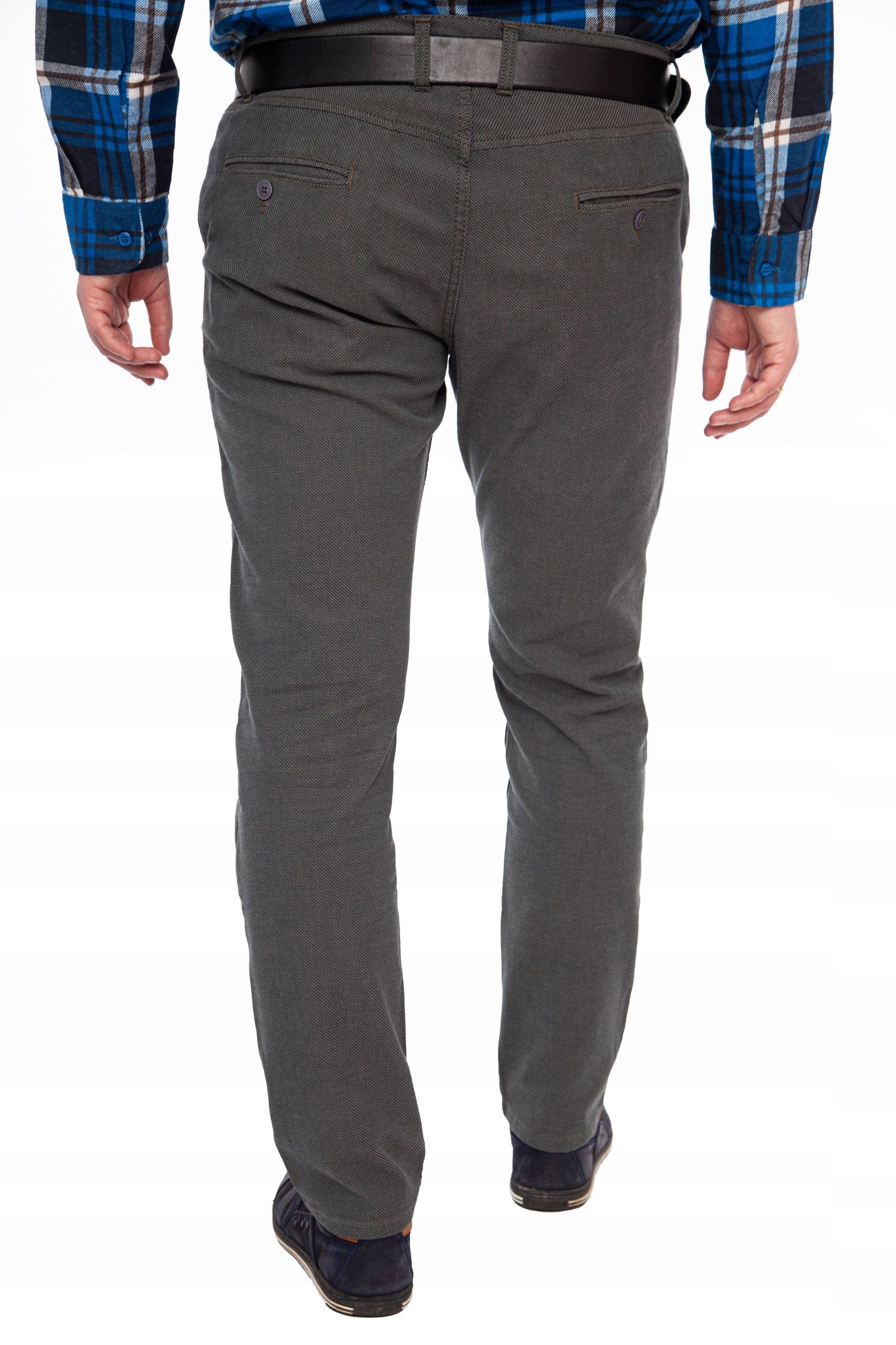 Spodnie Męskie Chinosy Bawełna Polski Producent Model AMIN 457