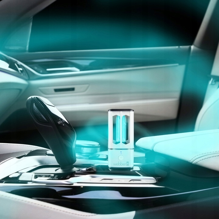 LAMPA UV-C PRZENOŚNA STERYLIZACJA OZONOWANIE NA BAKTERIE WIRUSY ROZTOCZA Model 05XD-08