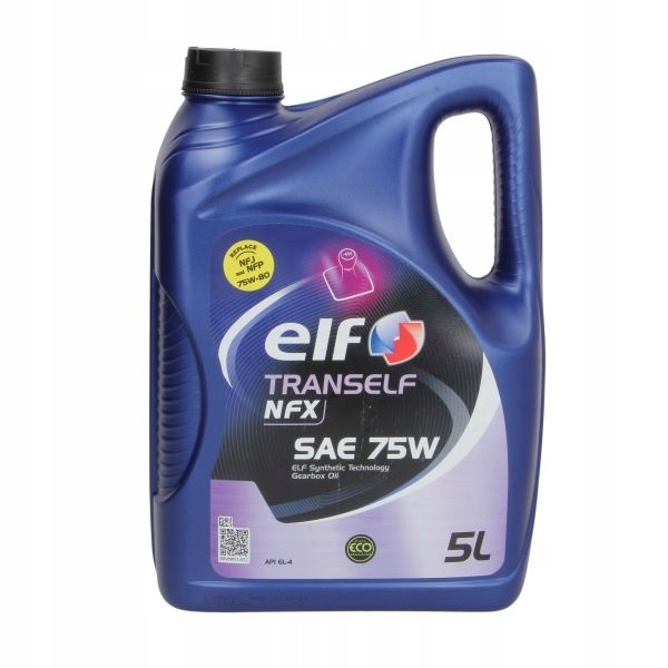 OLEJ ELF 75W TRANSELF NFX 5L / GL4 / ZAS OEL