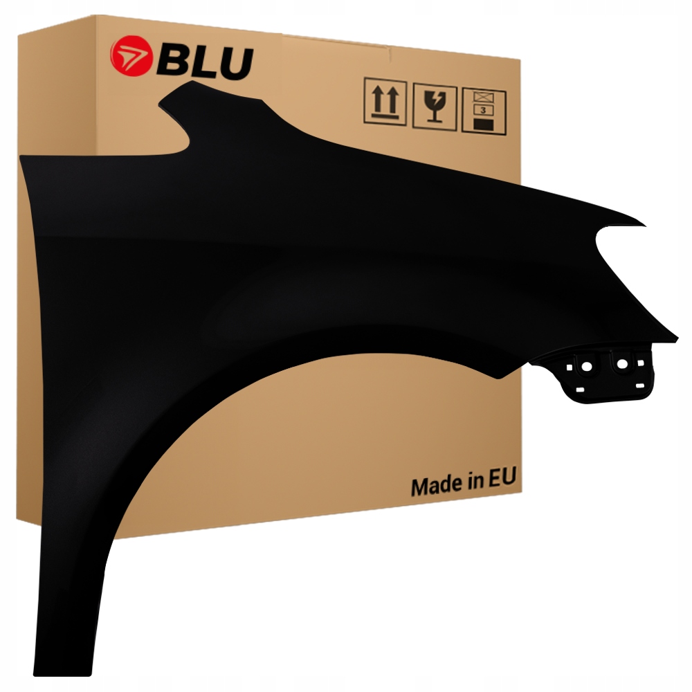 Blu Blatník Vw Touran 1T3 LC9Z pravý černý 10-15 přední