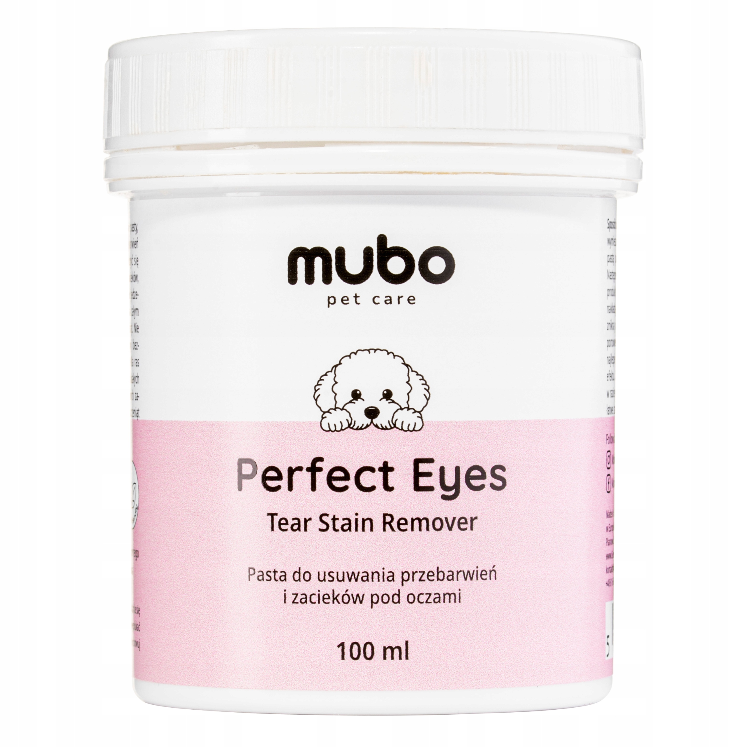 Mubo Pasta do pielęgnacji oczu na przebarwienia 100 ml
