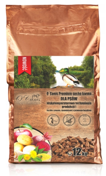 O’Canis Sucha Karma dla Psa O’Canis Kaczka Adult Premium 12 kg