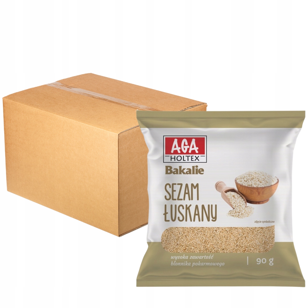 Levně Aga Holtex Sezam loupaný 90g Bakalie x 25 kusů