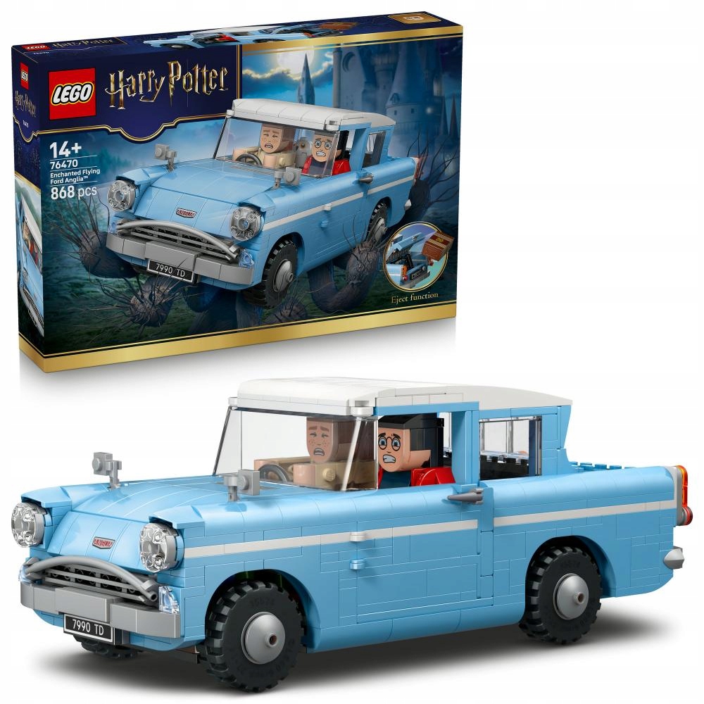 Lego 76470 Harry Potter Začarovaný létající Ford Anglie