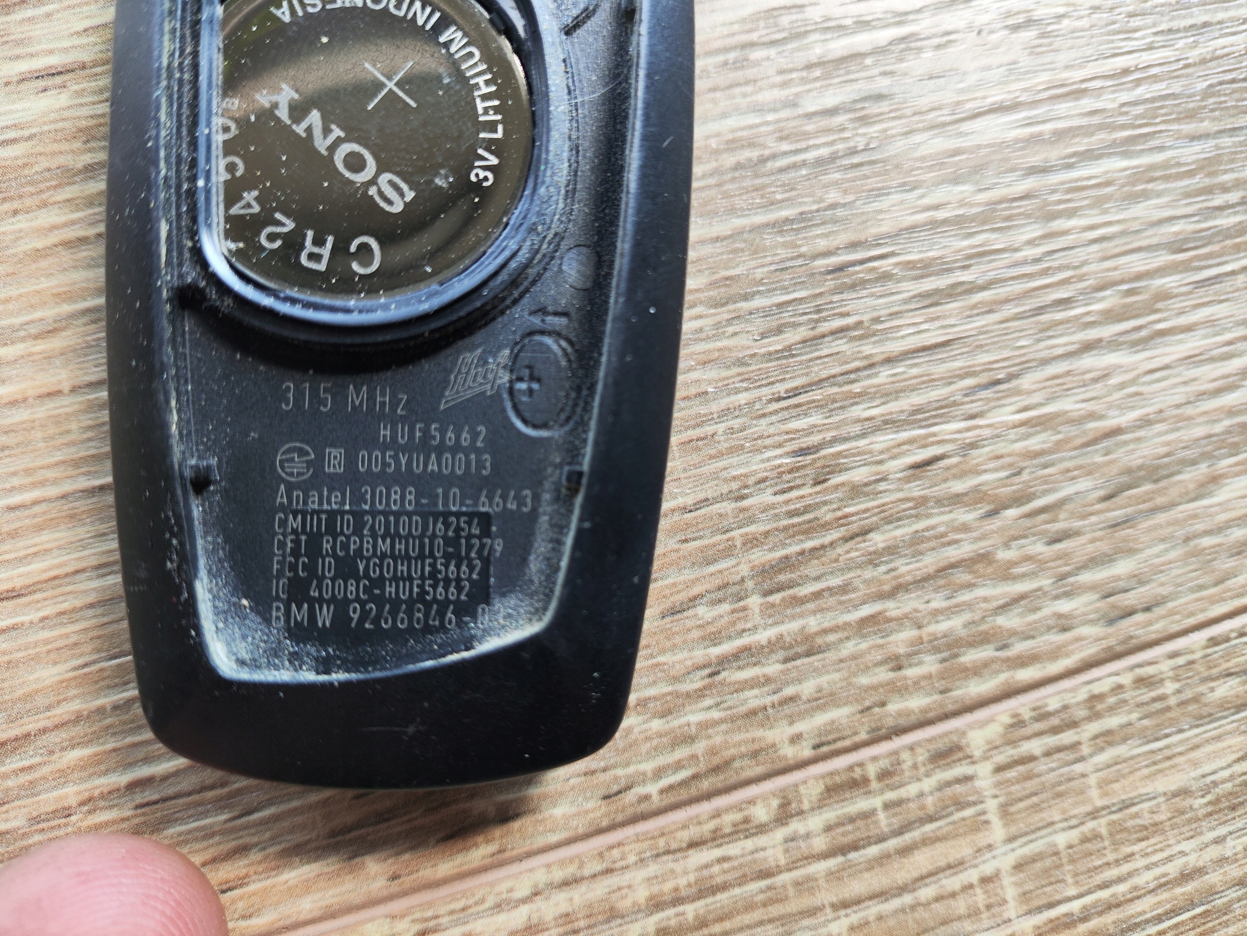 BMW F01 F06 F10 F30 KLUCZYK OBUDOWA PILOT 66129266846 9263334 9265972 USA Numer katalogowy części 66129266846