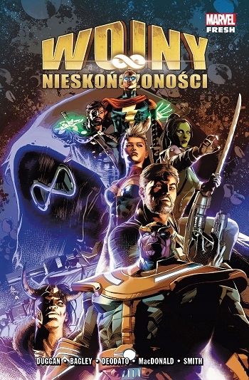 WOJNY NIESKOŃCZONOŚCI Marvel Fresh NOWY folia Tytuł Wojny nieskończoności