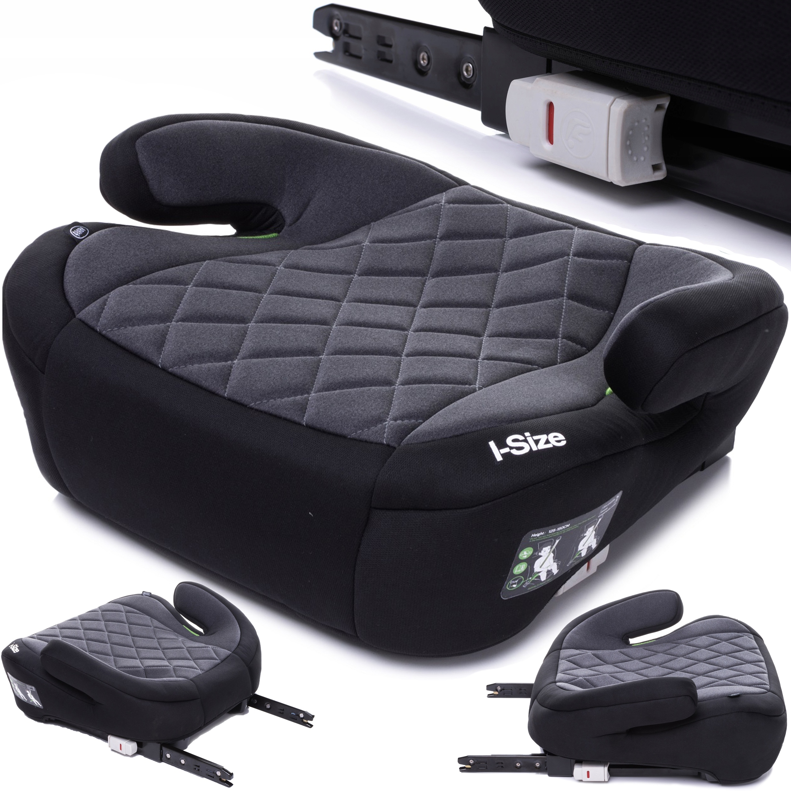 FOTELIK SAMOCHODOWY PODSTAWKA PODKŁADKA SIEDZISKO 15-36KG 100-150CM ISOFIX