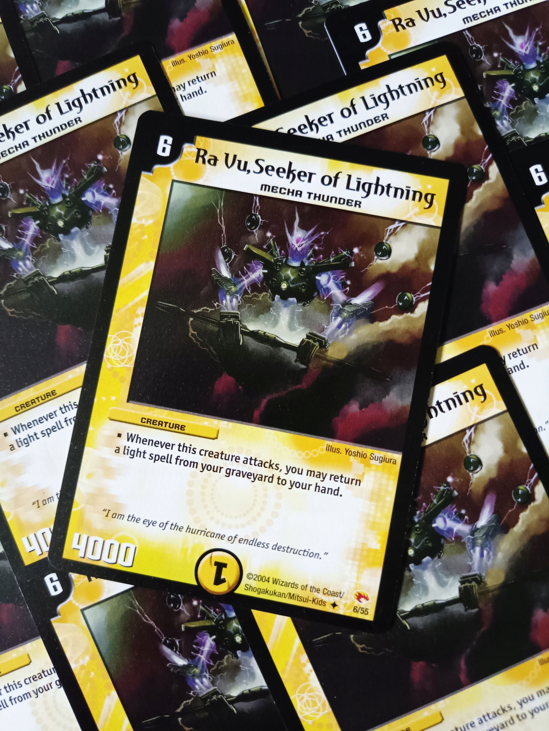 *DM-03 DUEL MASTERS - RA VU, SEEKER OF LIGHTNING Typ Dodatek