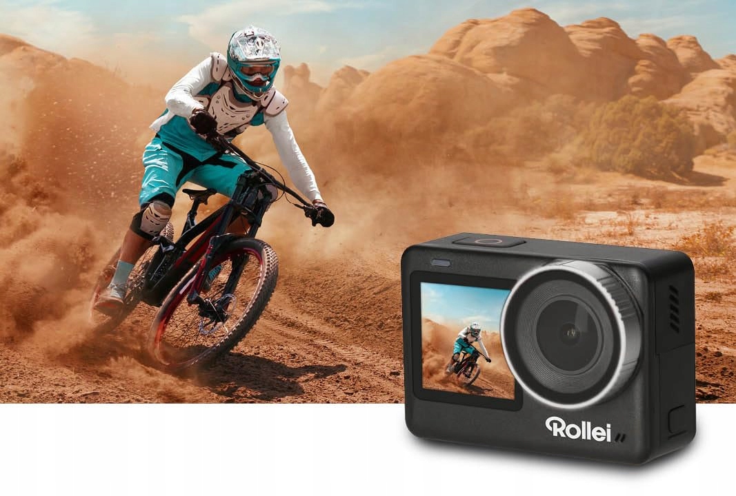 ROLLEI Action One Lite Kamera 4K Wideo 20MP Zdjęcia Stabilizacja — miniatura 2