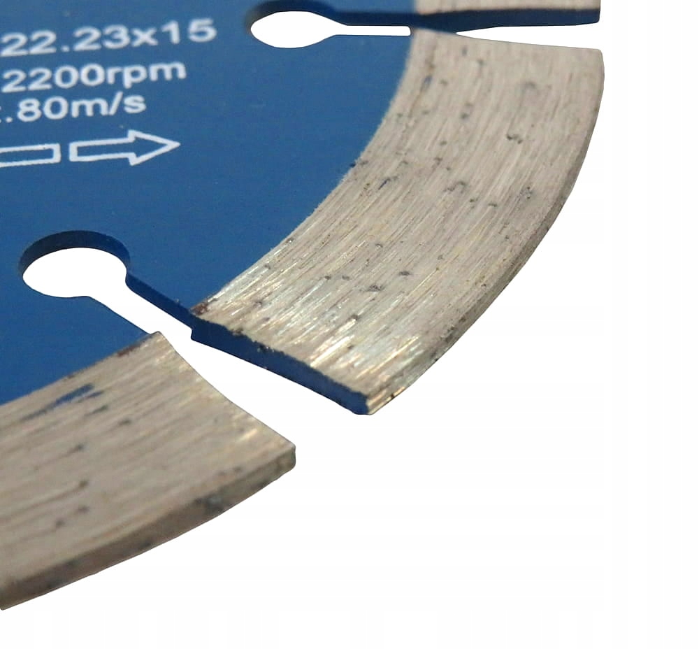 TARCZA CIĘCIA BETONU DIAMENTOWA 125MM 22,2 SEGMENT Marka Inter-Vis