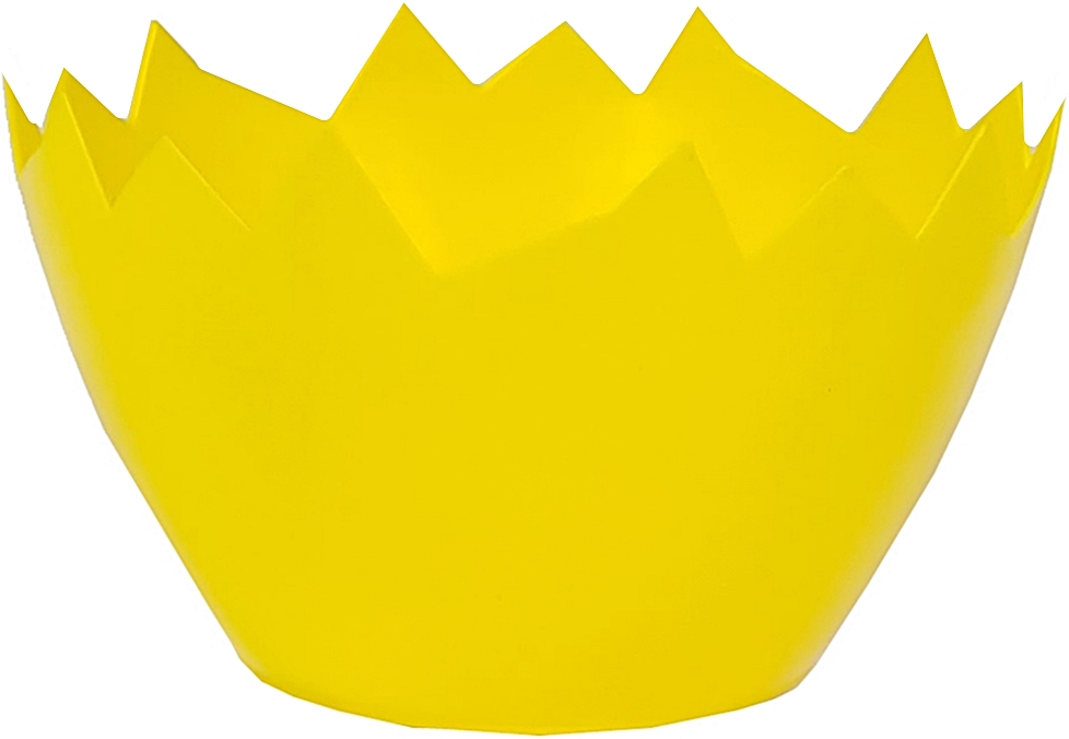 OSŁONKA SKORUPKA 12 CM ZÓŁTA WIELKANOCNA