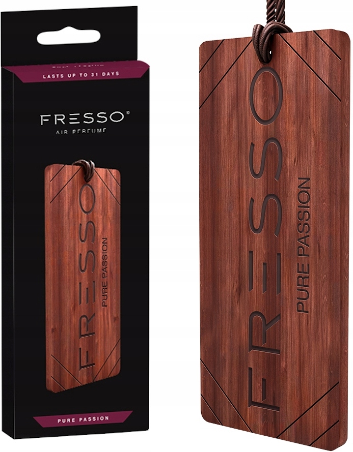 

Fresso Pure Passion Drewniana zawieszka zapachowa