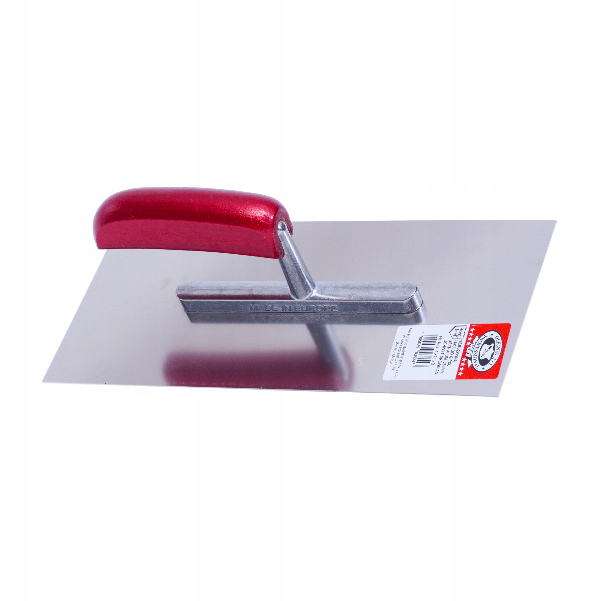 PACA NIERDZEWNA DO GIPSU 280MM U. DREWNO OLEJNIK Typ paca