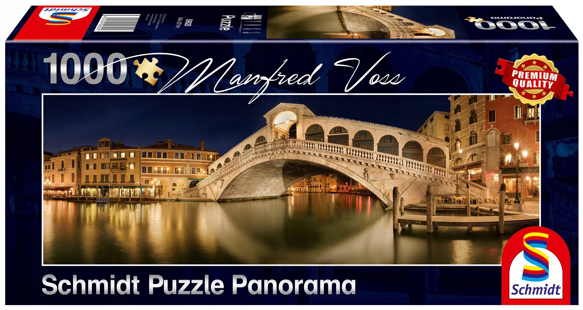 

Pq Puzzle 1000 Manfred Voss Most Rialto Wenecja