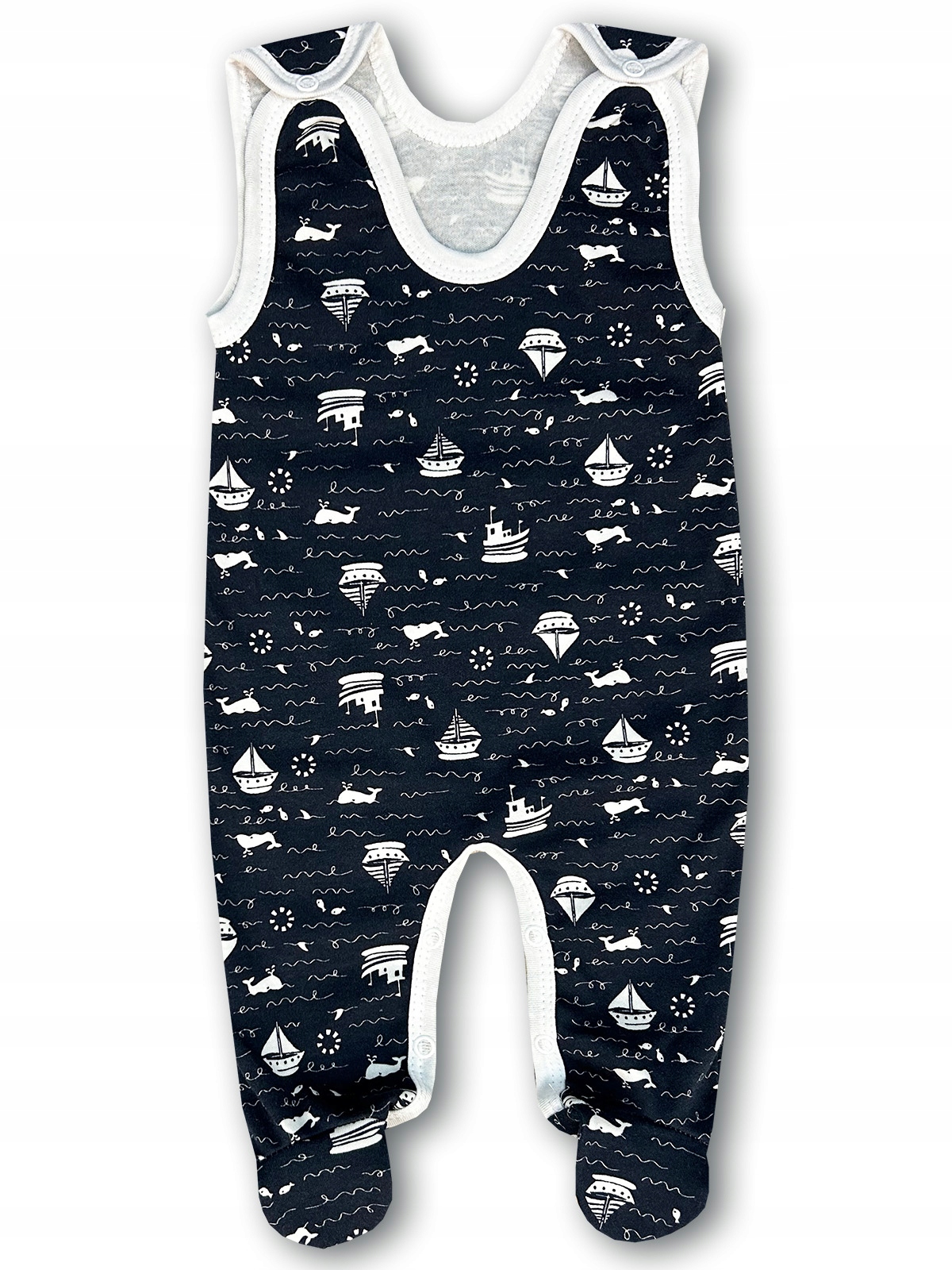 ŚPIOCHY śpioszki ROZPINANE 50 PIŻAMKA dla wcześniaka PAJAC b/r w STATECZKI