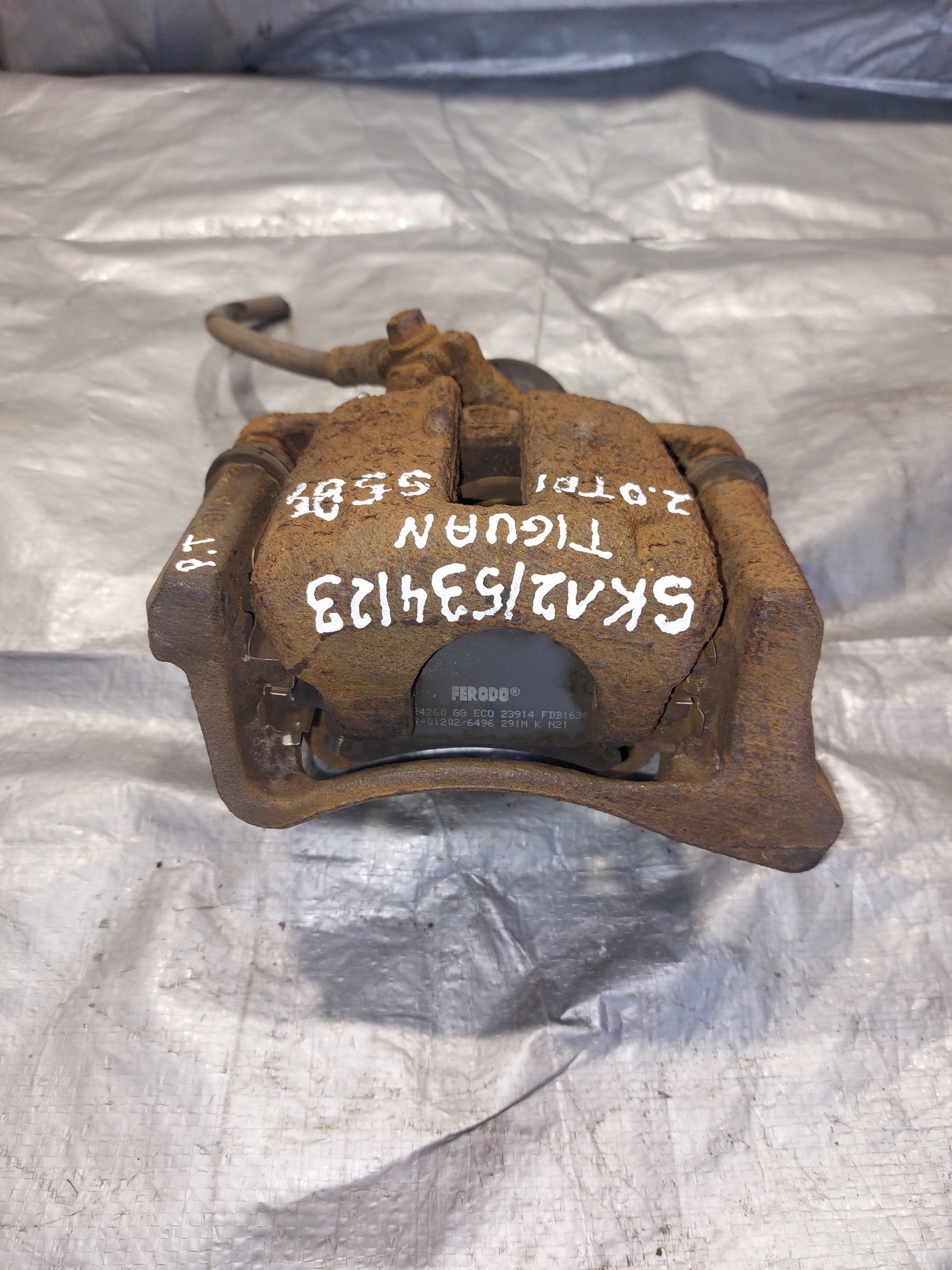 caliper brake right rear part VW TIGUAN and 1.4