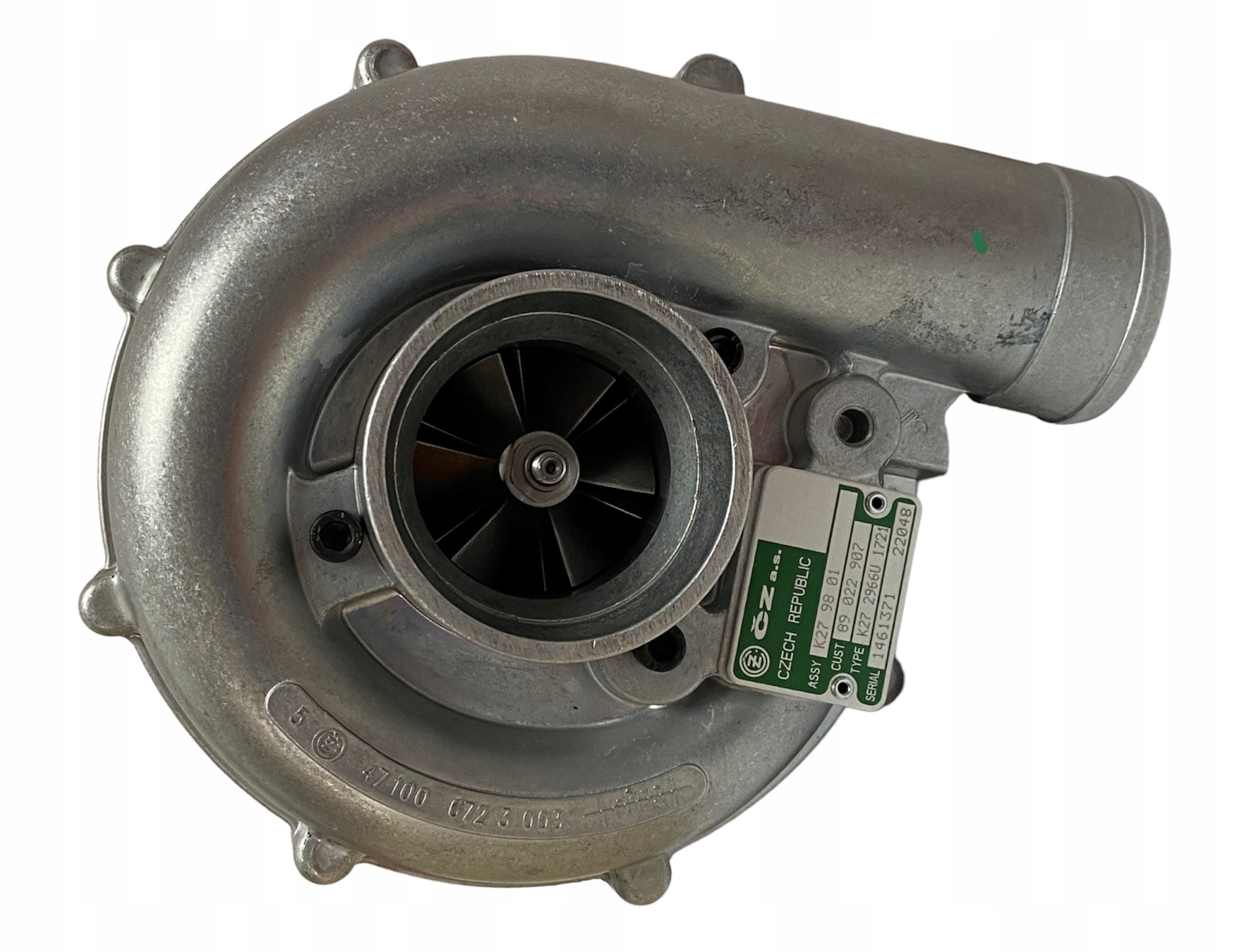 89022907 - ТУРБОКОМПРЕСОР URSUS 385, ZETOR 6-ЦИЛ. Чеський