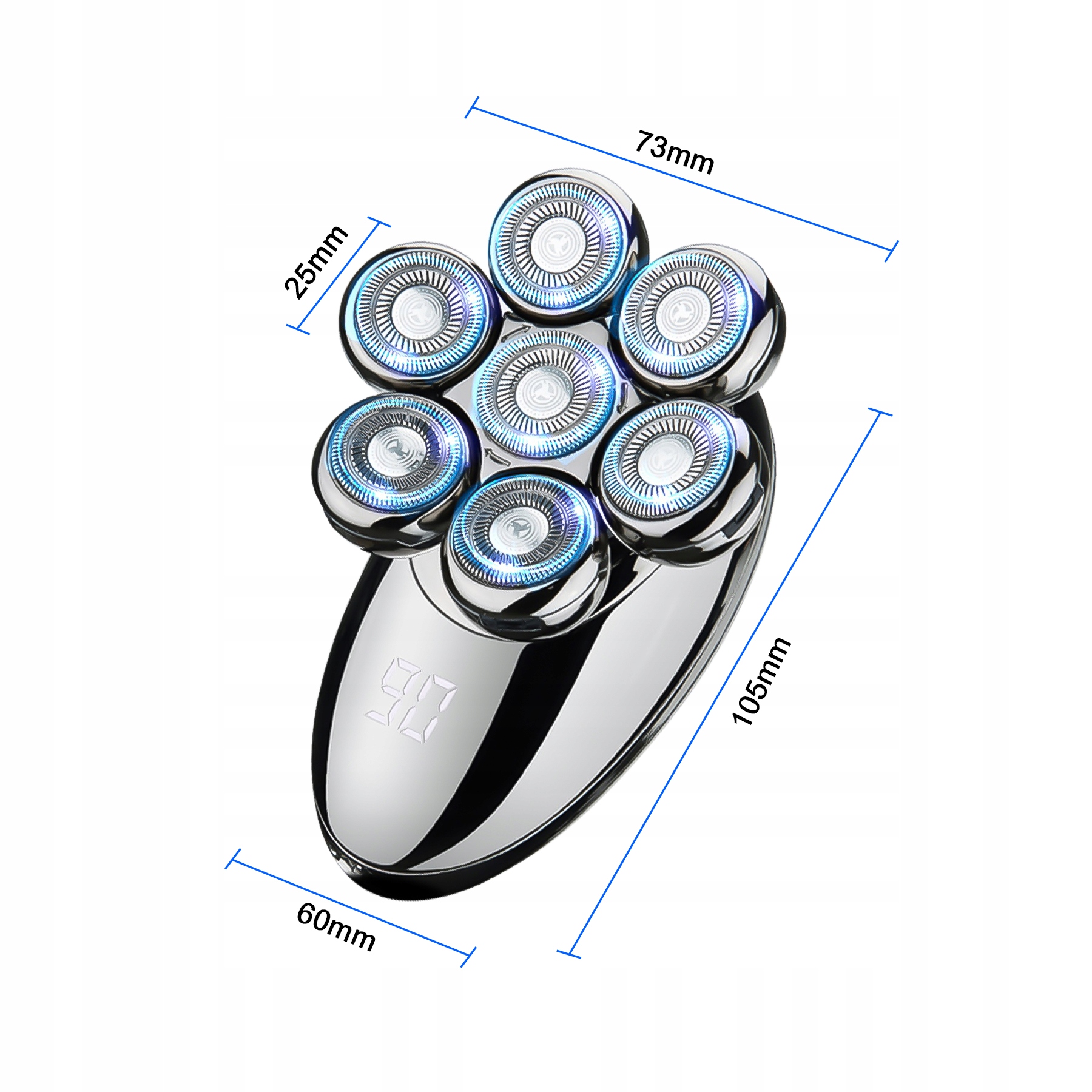 GOLARKA MĘSKA MASZYNKA DO GOLENIA BRODY GŁOWY Typ głowicowa