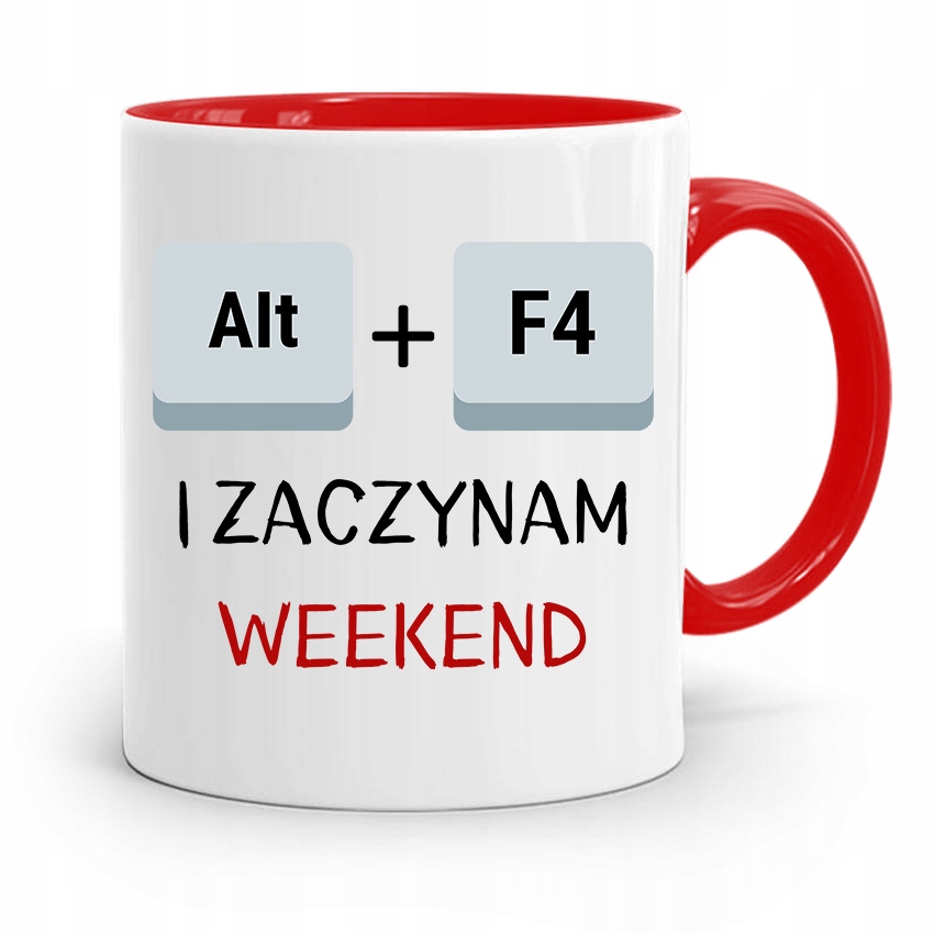 

Kubek Czerwony Informatyka Programisty Alt F4