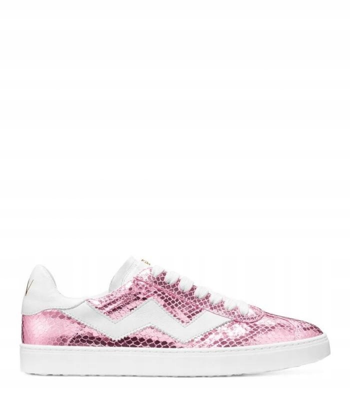 Boty Sneaker bílo růžové Stuart Weitzman 37,5
