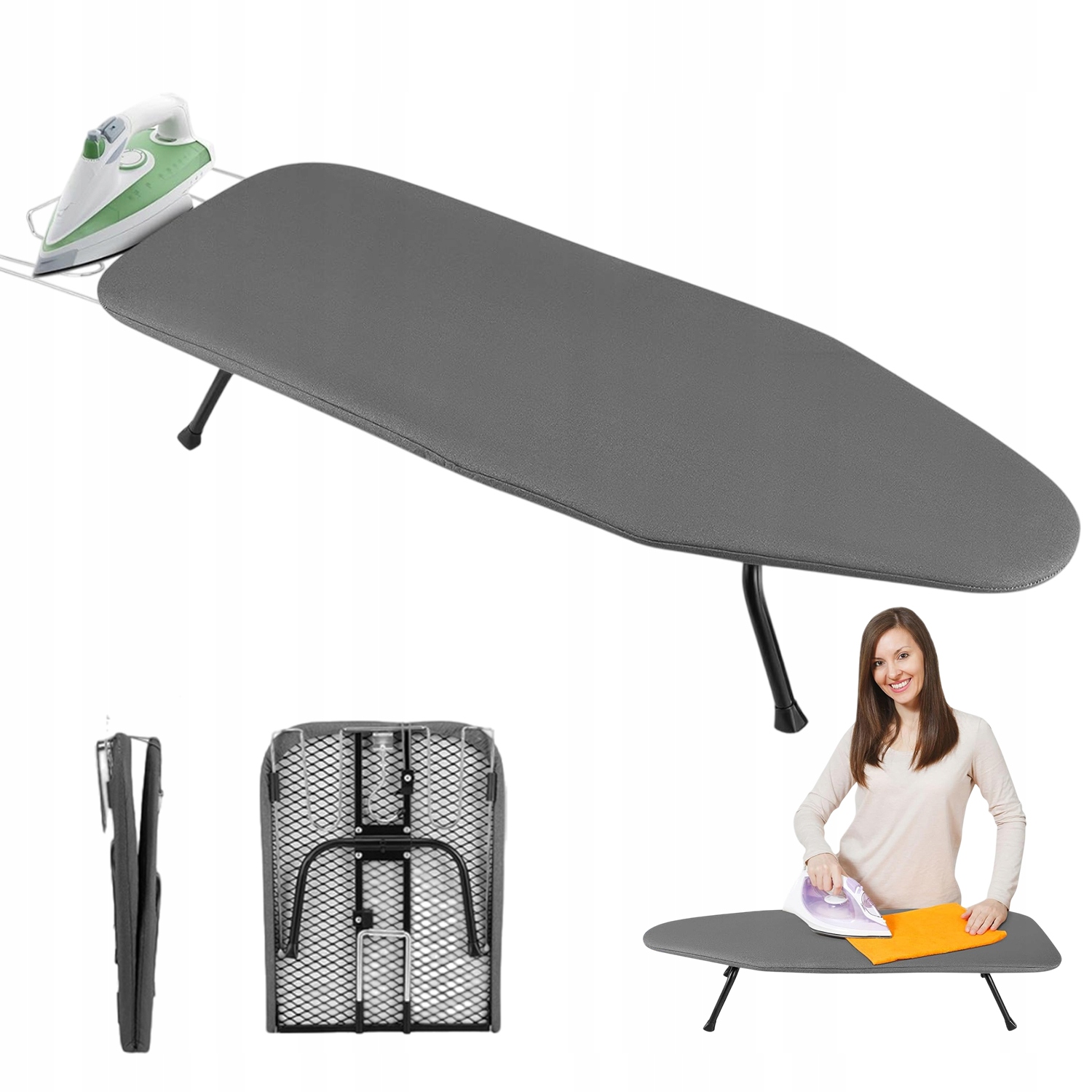 Levně Skládací Žehlicí Prkno 76x29 cm, snadné použití