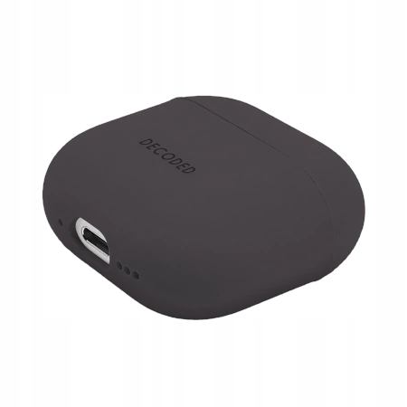 Etui Decoded Silicone Aircase na AirPods 4 grafitowe