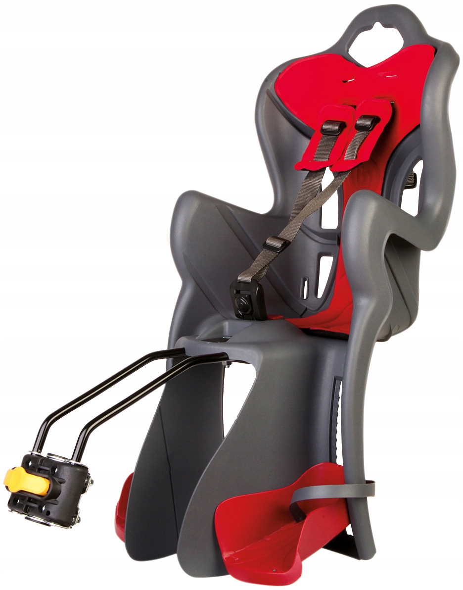 Bellelli B-one bezpieczny fotelik rowerowy na ramę z mocowaniem