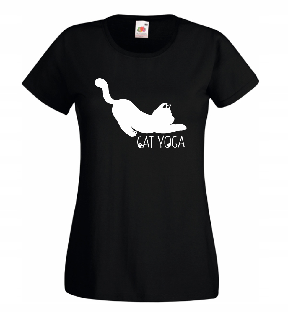 

Koszulka damska Cat Yoga r M