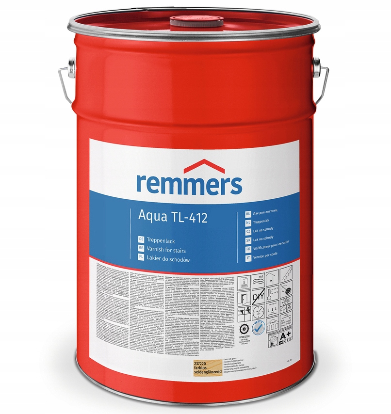 

Remmers TL-412/30 Lakier do schodów drewnianych 5L