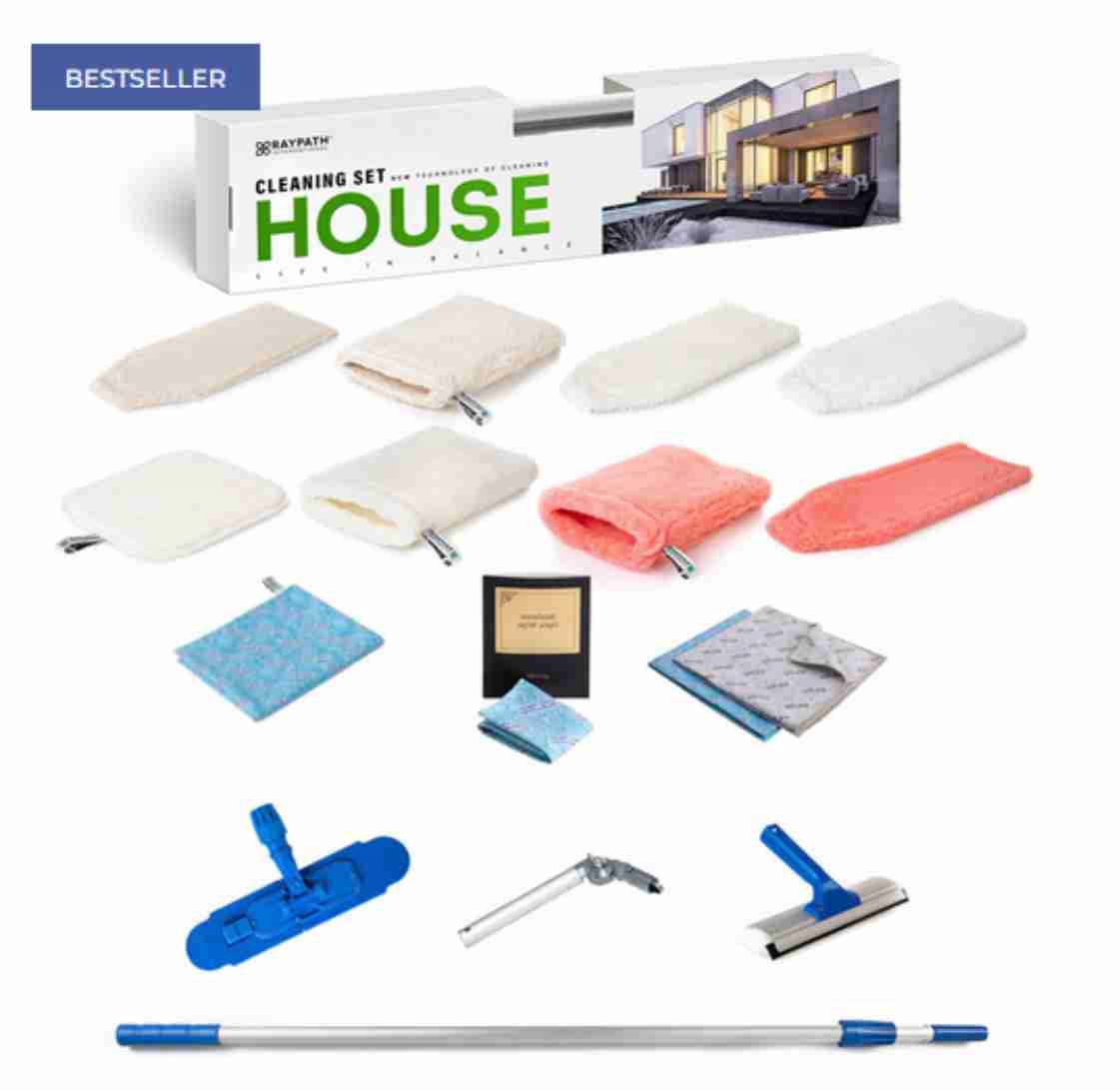 Levně Raypath Set House Cleaning Set – 15 kusů