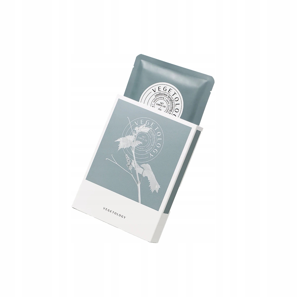 Vegetology Viniferine Brightening Mask 25 g x 10 sztuk