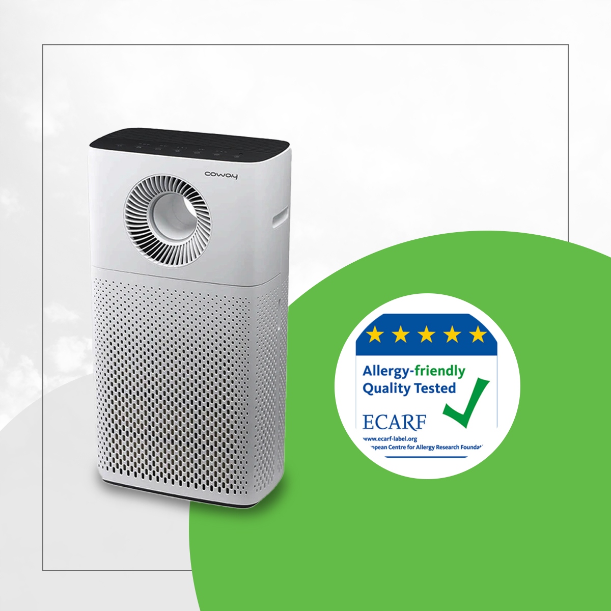 Oczyszczacz powietrza Coway Storm Waga produktu z opakowaniem jednostkowym 13.2 kg