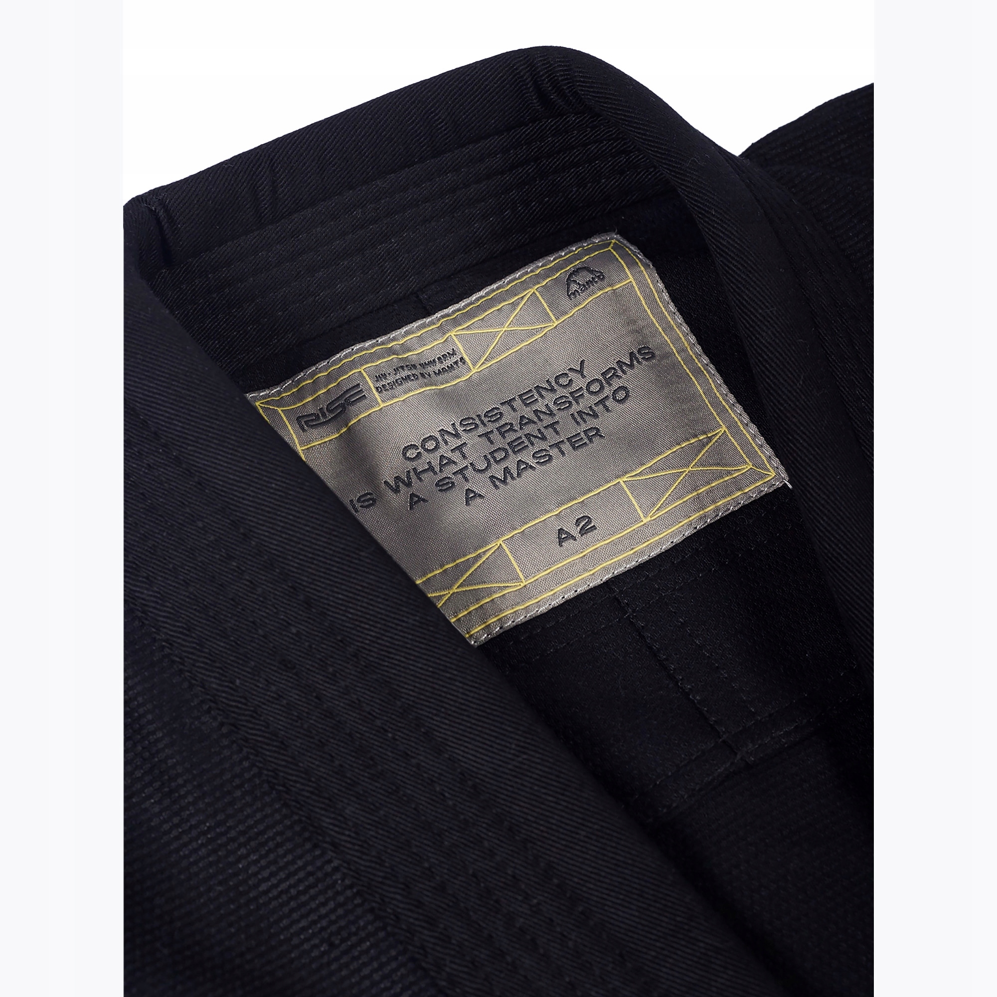 MANTO Kimono Gi BJJ model RISE 2.0 czarne - rozm. A3 Rozmiar A3