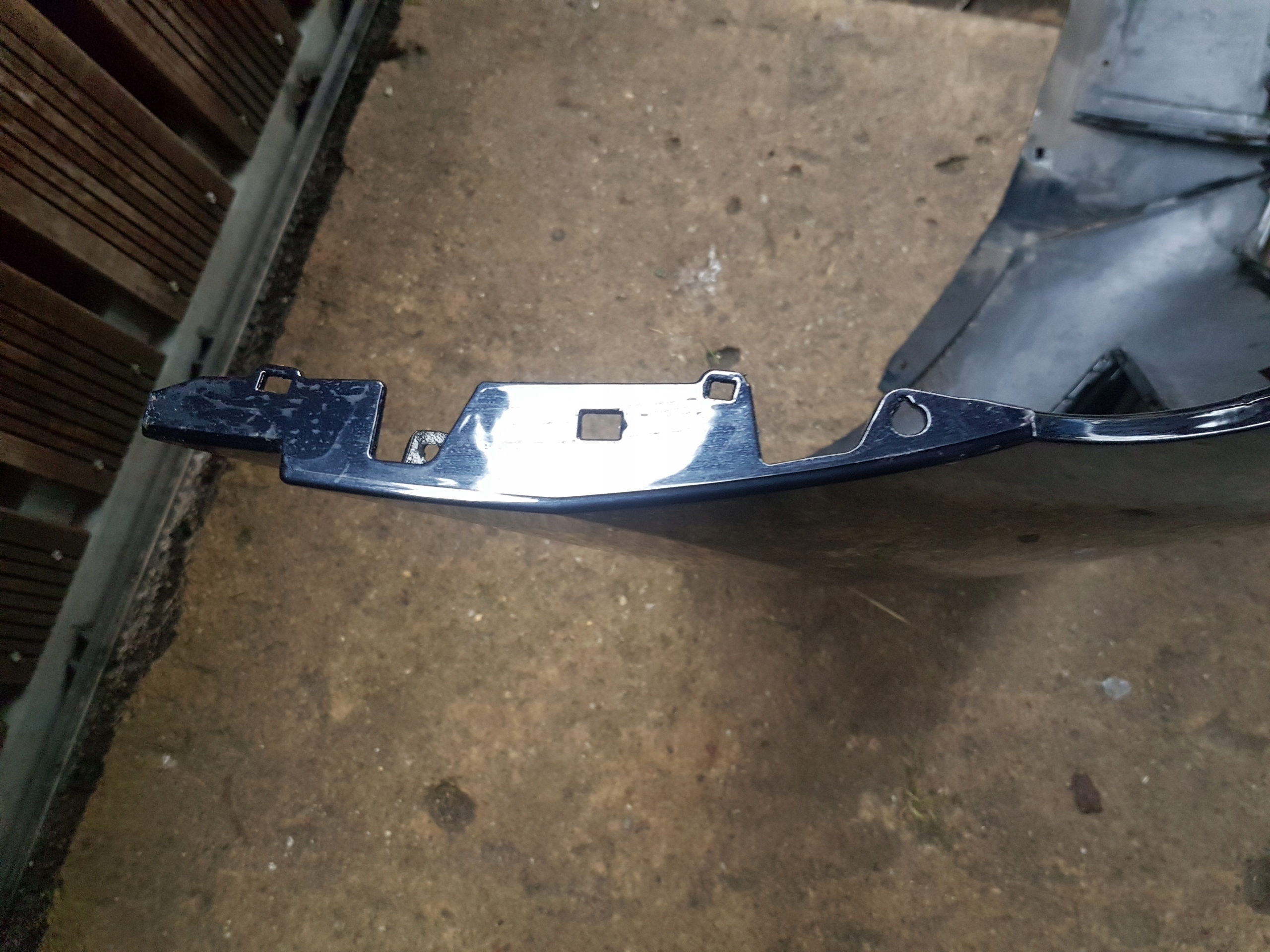 front bumper front BMW iX3 G08 LCI